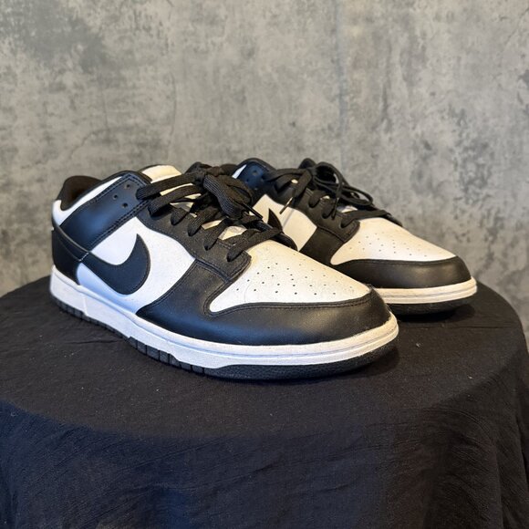 Nike Dunk Low Retro Men's Size 15 - Black and White - Picture 1 of 5